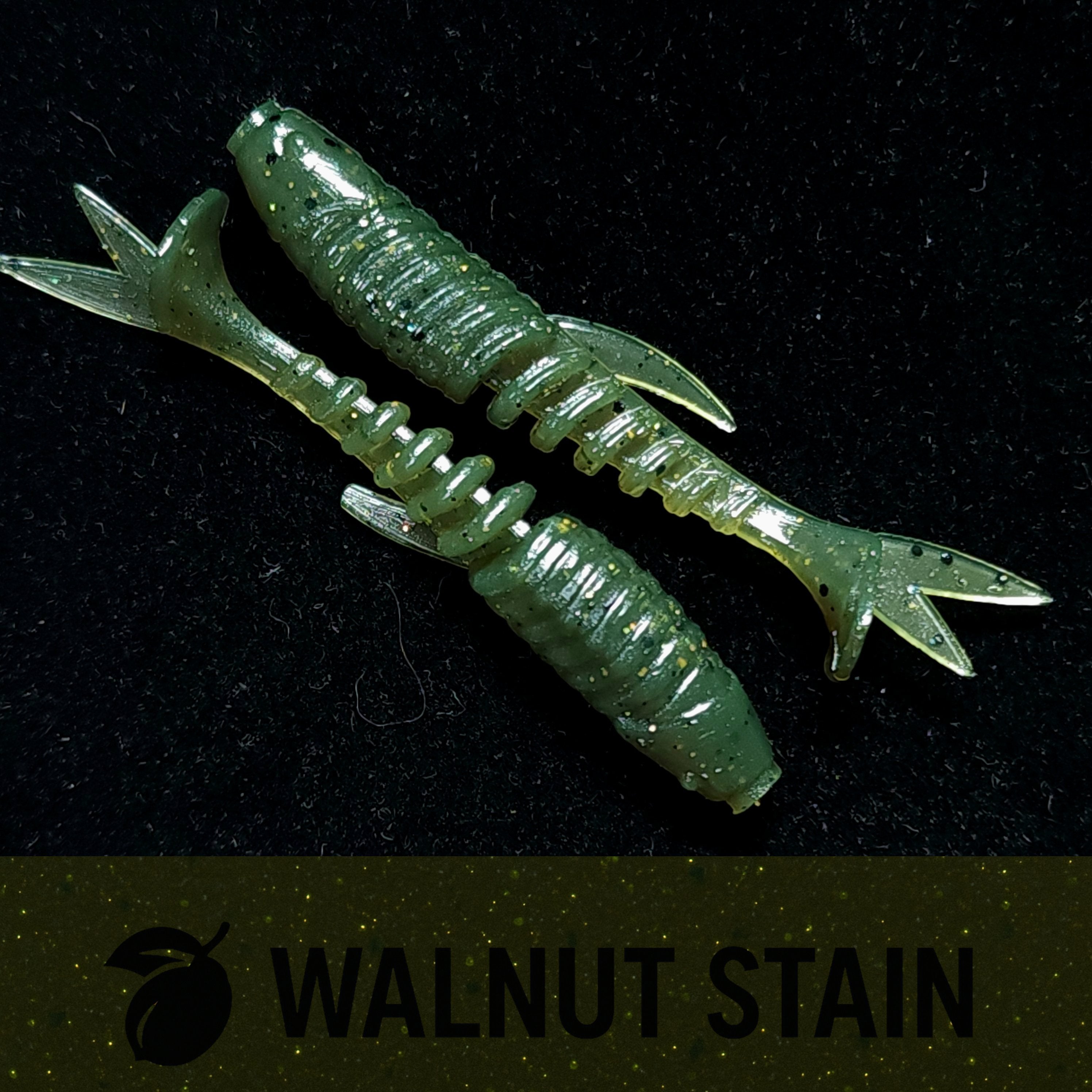 Jar of 2" Inch Micro Swimbait "Tennessee Creek Shark"