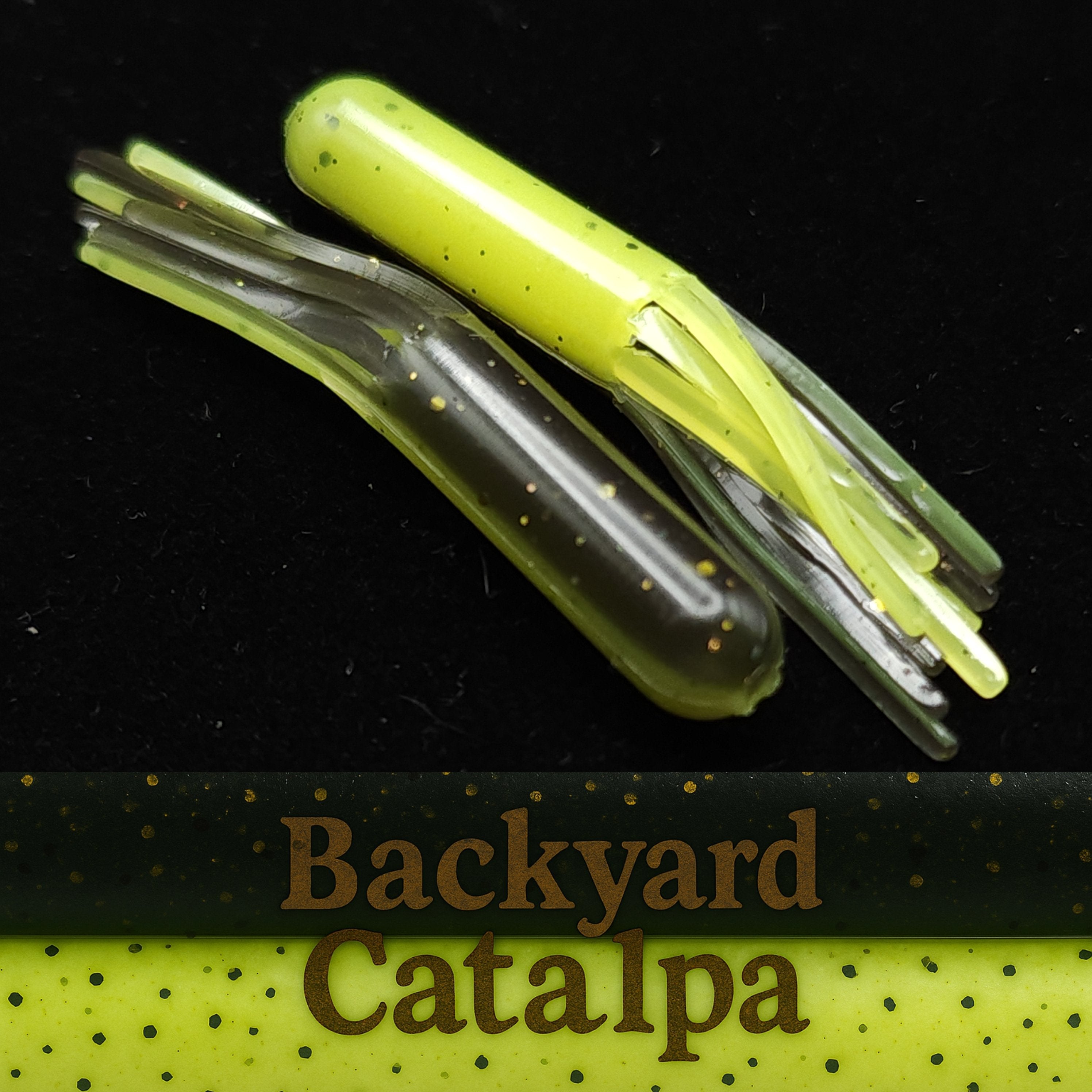 Jar of 1.8" Micro Hollow Tube "The Whisker-Doodle Dangleworm"
