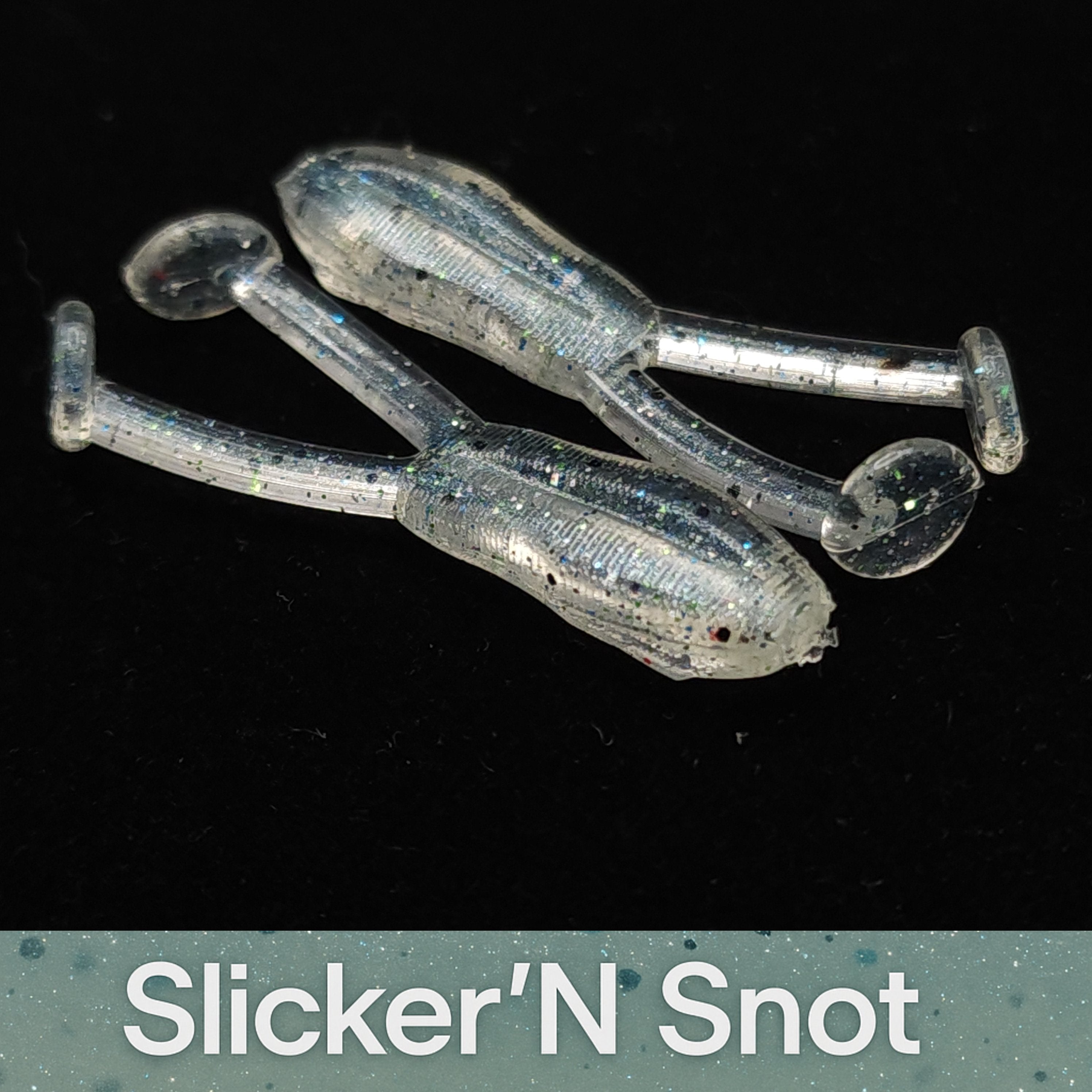 Jar of 1.7" Inch Micro Frog "The Creek Croaker"