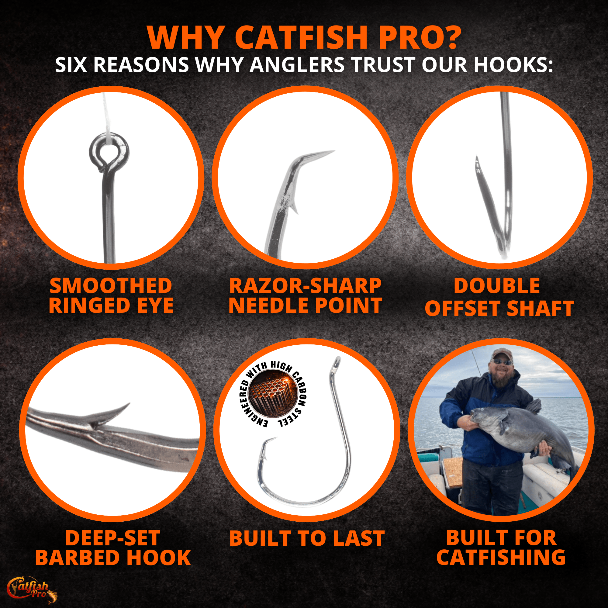 Double Offset Circle Hooks 10/0 - Value Pack