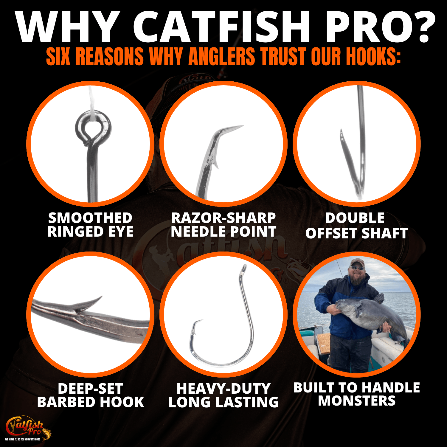 Double Offset Circle Hooks 8/0