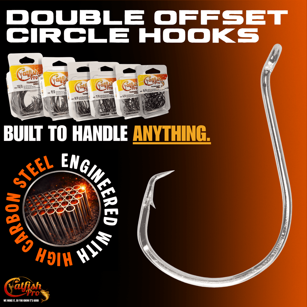 Double Offset Circle Hooks 7/0
