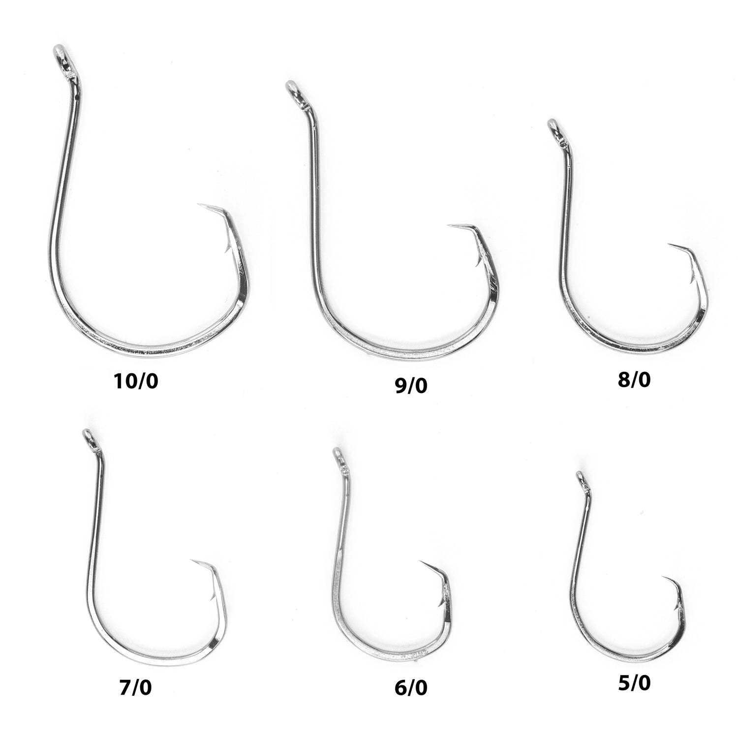Double Offset Circle Hooks 6/0